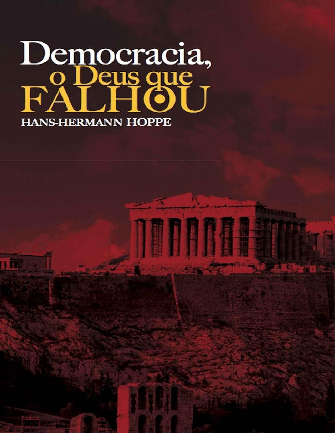 Capa de Democracia, o Deus que falhou