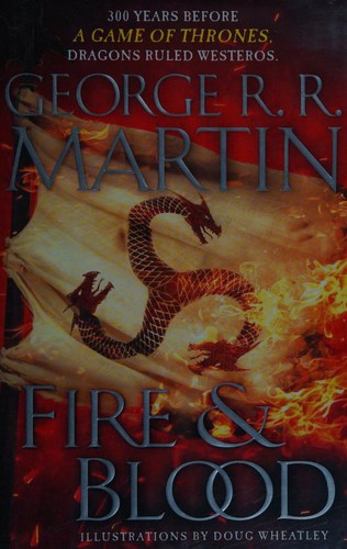 Capa de Fire and Blood