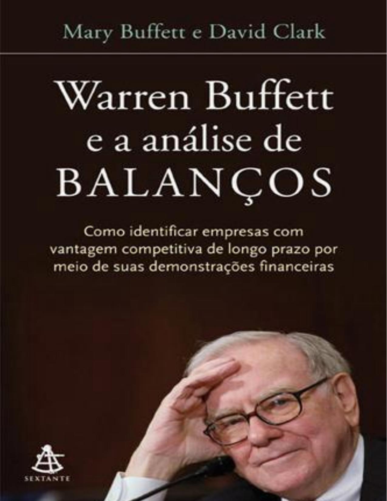 Capa de Warren Buffet e a análise de balanços